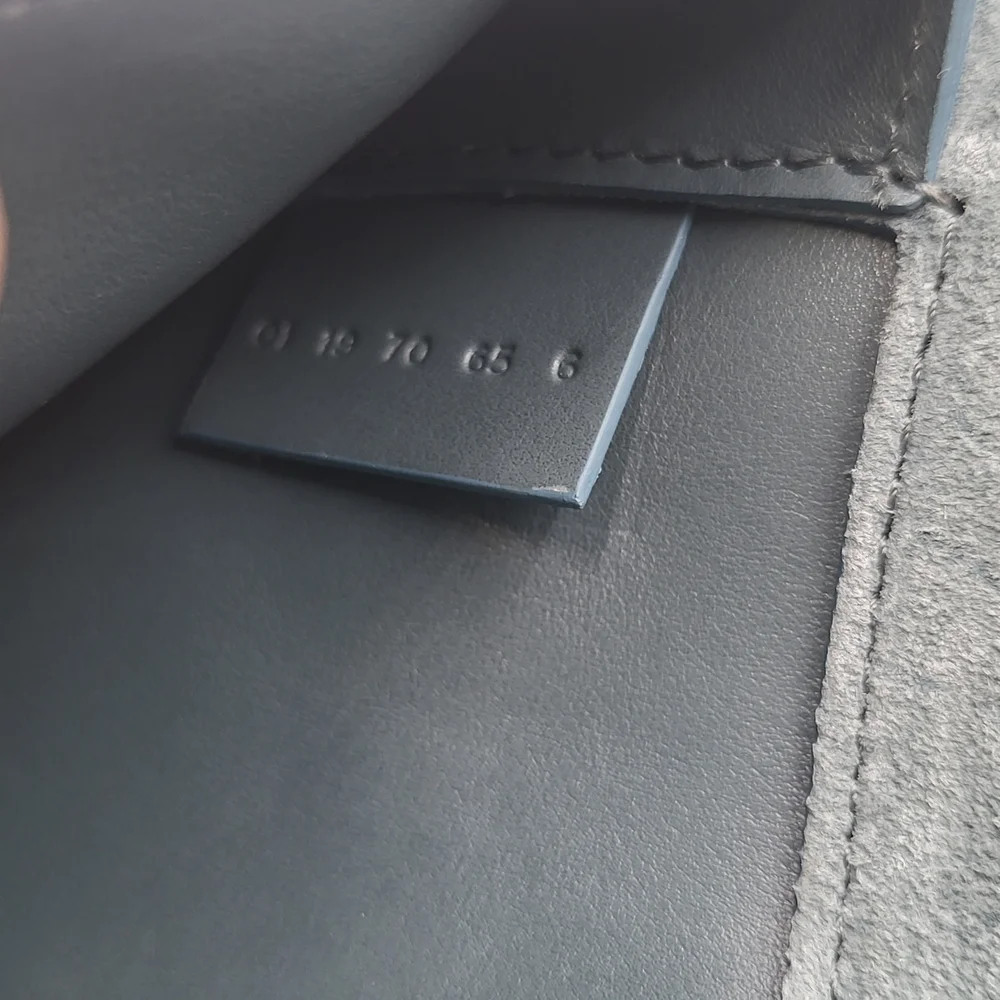 CHLOE Calfskin Small Tess Bag in Faded Blue, Authentic w/ COA. - Picture 11 of 16